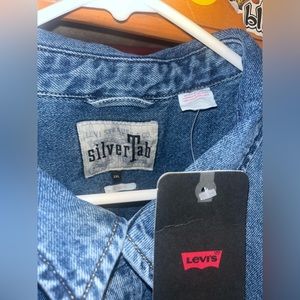 XXL Silver Tab Loose Fit Levis Denim Shirt
